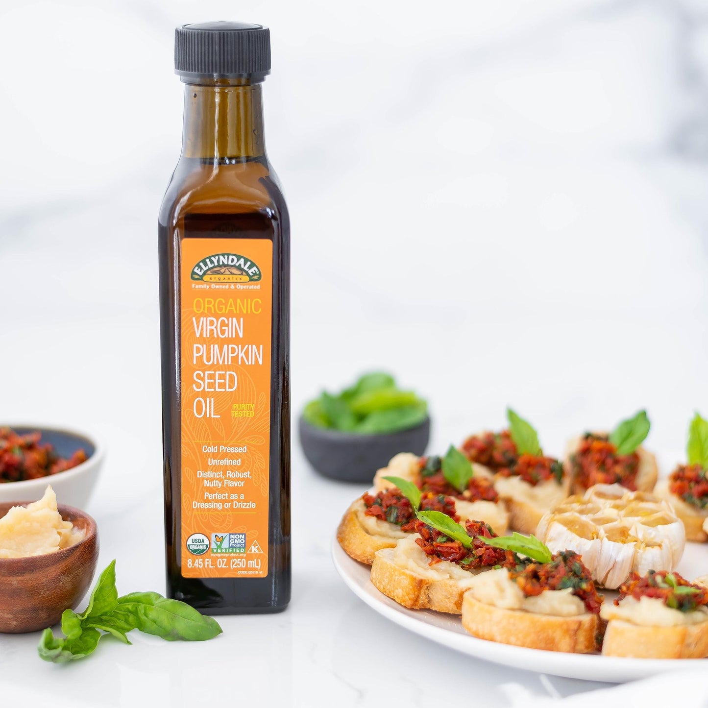 Now Foods, Organic Virgin Pumpkin Seed Oil, Cold-Pressed, Unrefined, Distinct Robust, Nutty Flavor, Certified Non-Gmo, 8.45-Ounce