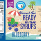Hypothermias Shaved Ice & Snow Cone Syrup - Quart (32 Fl. Oz) - Blueberry - Made With Non-Gmo 100% Pure Cane Sugar, No Corn Syru