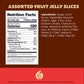Fruit Slices Jelly Candy | 1.5 Pound Pack | Assorted Flavors | Individually Wrapped Old-Fashioned Sweets