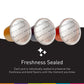 Bestpresso Coffee For Nespresso Original Machine 120 Aluminum Pods Certified Genuine Espresso Variety Pack Mix Flavored And Dark Roast, Pods Compatible With Nespresso Original