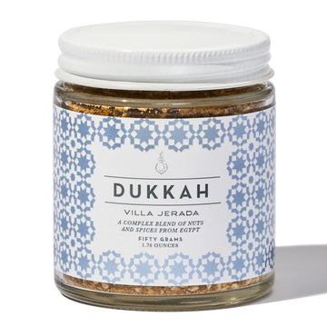 VILLA JERADA Dukkah Premium Seasoning - Egyptian Spice Mix of Nuts and Spices, 1.76 oz (Pack of 1)