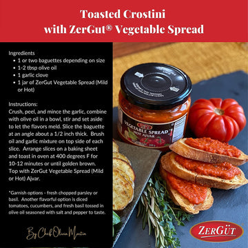 Zergut Ajvar, Mild, 19 Ounce