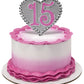 Decopac La Quinceaera Pink And Purple 15    Cake Picks, 24-Pack, Cupcake Topper, Reusable Decorations For Cakes, Cupcakes And Ot
