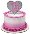 Decopac La Quinceaera Pink And Purple 15    Cake Picks, 24-Pack, Cupcake Topper, Reusable Decorations For Cakes, Cupcakes And Ot