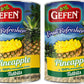 Gefen Pineapple Tidbits 20oz (2 Pack), All Natural, Kosher for Passover
