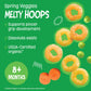 Earths Best Organic Melty Hoops, Bite-Sized Snacks For Babies 8 Months And Up, Spring Veggie, 0.70 Ounce Bags (Pack Of 4)