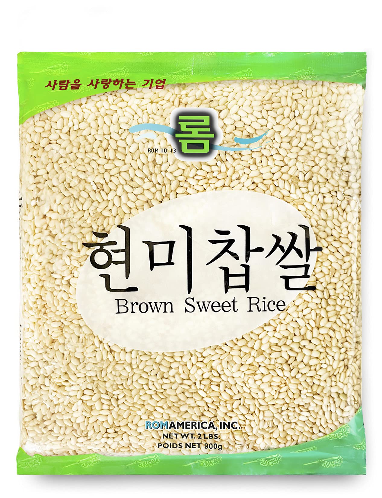 Rom America Sweet Sticky Glutinous Short Grain Brown Rice For Asian Cooking And Desserts - Risotto, Porridge, Healthy Breakfast