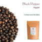 Valley of Tea Organic Black Pepper Whole Corns - Gourmet Grinder Refill - 100g
