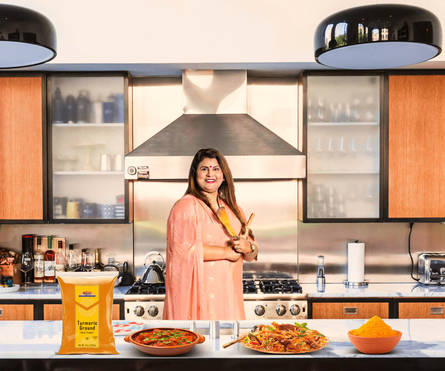 Rani Turmeric Root Powder, 100% Pure, Vegan, Gluten Friendly, 14oz (400g)