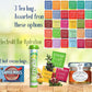 Flu Get Well Gift Basket Care Package – Snacks, Vitamin C, Medicine, Greeting Card, Wipes & Fun Activities – Comfort Gift Set With Tea, Stress Relief Colds, Flu, Allergies For Mature-Themed & Teenage