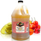 POPS PEPPER PATCH Spicy Pickle Elixir, 128 Fl Oz, Made with Dill Juice & Habanero Peppers, No Artificial Colors or Flavors