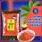Asia Trans & Co. Li Hing Mui   Seed Plum Powder - Sweet, Sour & Salty Dried Umeboshi Topping, 2 Pack, 5 oz