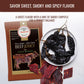 Aufschnitt Grass Fed Beef Jerky - Low Sodium, Certified Kosher - Made In Usa - Keto & Halal Friendly - 12 Pack, Sweet Chipotle