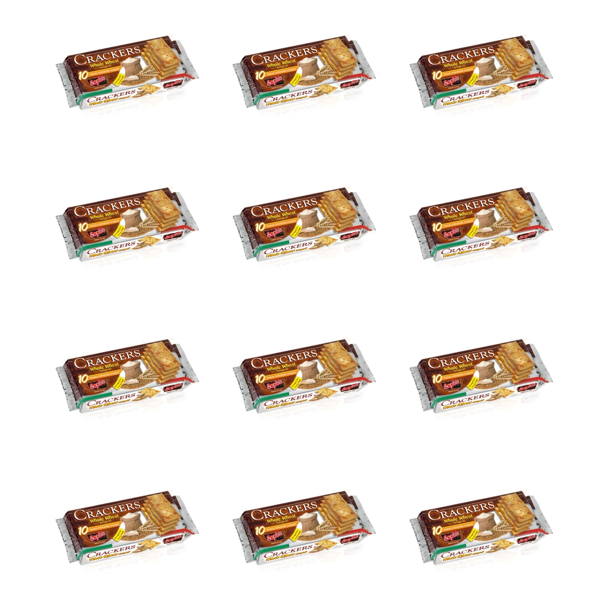 Sophia Cracker Italian Whole Wheat 8.8oz (12-pack)