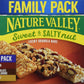 Nature Valley Granola Bars Sweet & Salty Nut Peanut Almond Dark Chocolate 15 Ounce