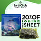 Earth Circle Organics Organic Nori Sea  Sheets - Grade A, Vegan, Paleo, Keto Friendly - 50 Count (Pack of 2)