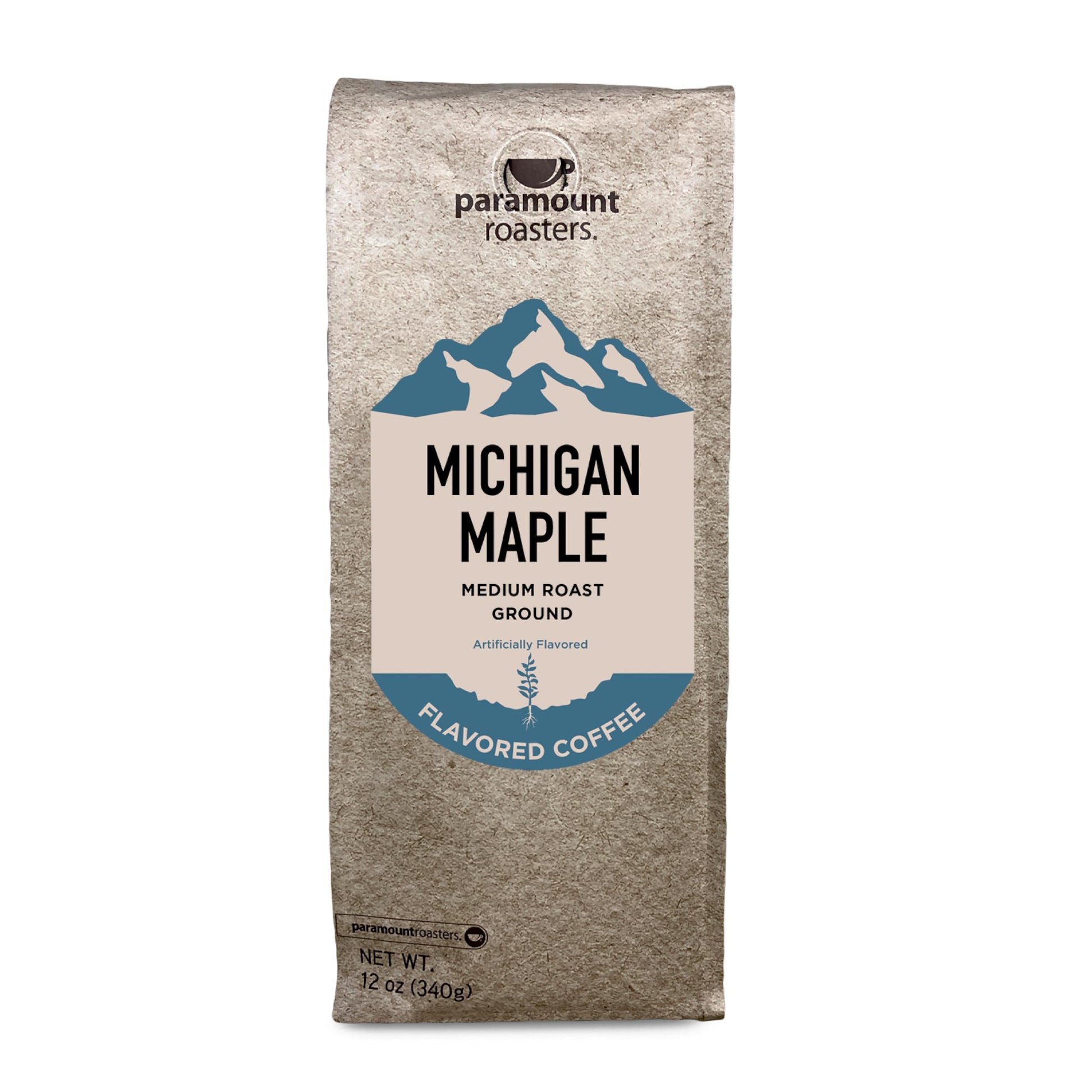 Paramount Roasters, Michigan Maple Flavored Ground Coffee, 12oz Medium Roast (Paramount Coffee Company)