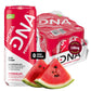 HYDRADNA Clean Performance Drink, Zero Sugar, 120 mg Organic Caffeine, Watermelon, 12 Fl Oz (Pack of 12)