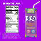 PLEZi Fruit Juice Boxes For Kids, Blueberry Blast - Low Sugar Drinks with Dietary Fiber, Healthy Vitamin C, and Potassium Electr
