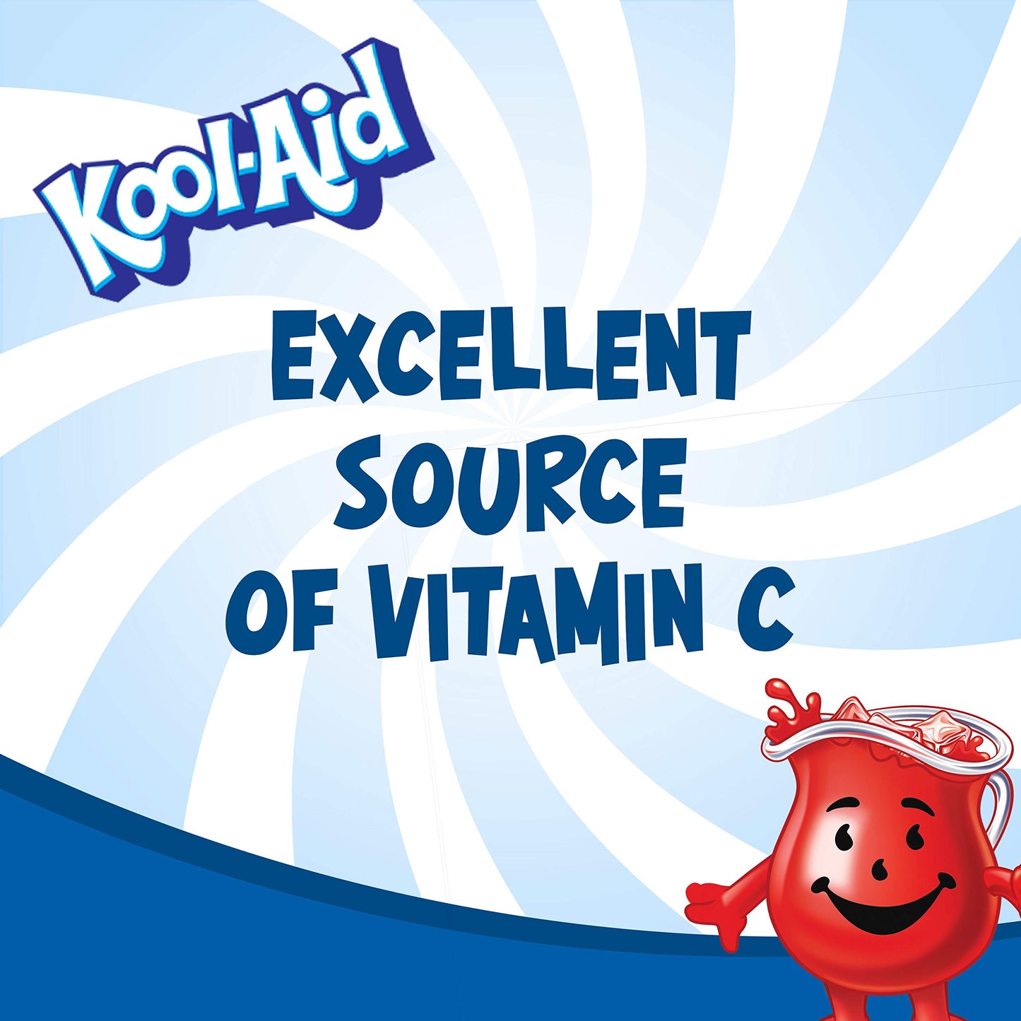 Kool-Aid Powdered Drink Mix, Caffeine Free, Blue Raspberry Lemonade, 20 oz Canister