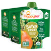Happy Tot Organics Super Foods Stage 4, Pears, Peas & Green Beans + Super Chia, 4.22 Ounce Pouch (Pack Of 16) Packaging May Vary