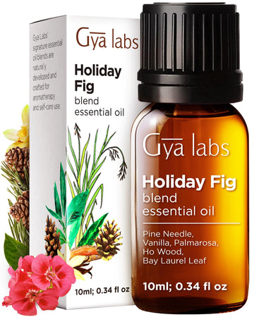 Gya Labs Holiday Fig Essential Oil Blend (0.34 Fl Oz) - Grounding & Uplifting