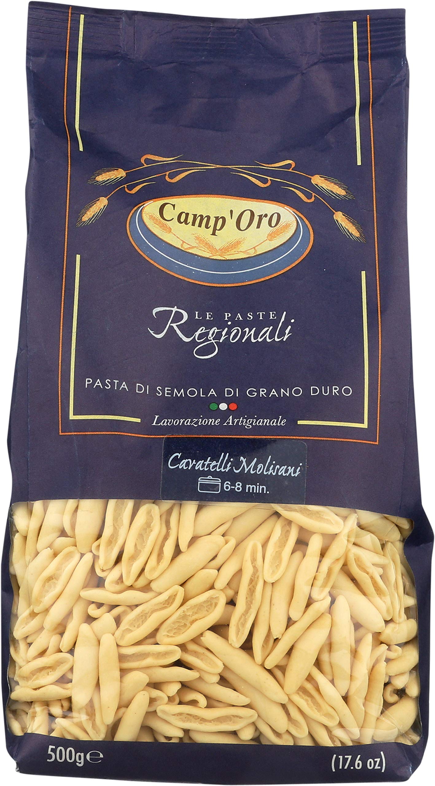 Camp Oro Le Regionali Cavatelli Molisani Pasta Pack of 4 Bag