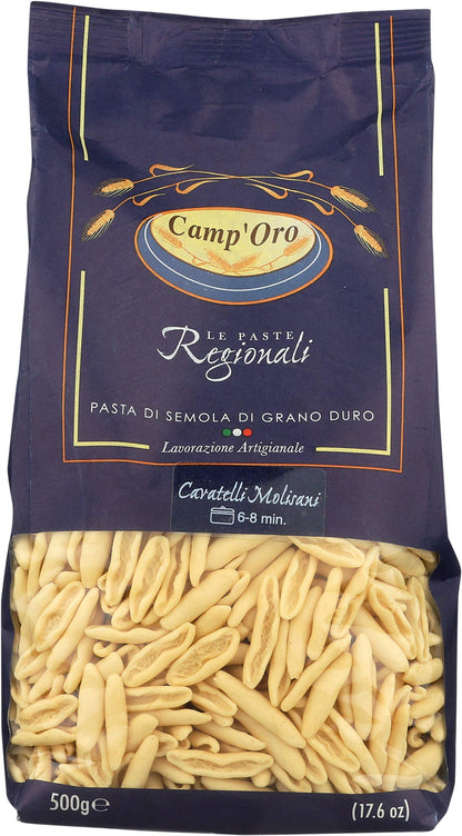 Camp Oro Le Regionali Cavatelli Molisani Pasta Pack of 4 Bag