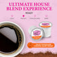 Marylous Coffee Decaf Milky Chocolate Caramel Blast Flavored Coffee, Medium Roast, Compatible with Keurig, 12 Single Serve Cups