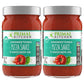 Primal Kitchen Unsweetened Red Pizza Sauce, No Added Sugar, Made with Avocado Oil, 2-Pack