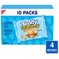 TEDDY GRAHAMS Honey Graham Snacks, 40 Kids Snack Packs (4 Boxes)