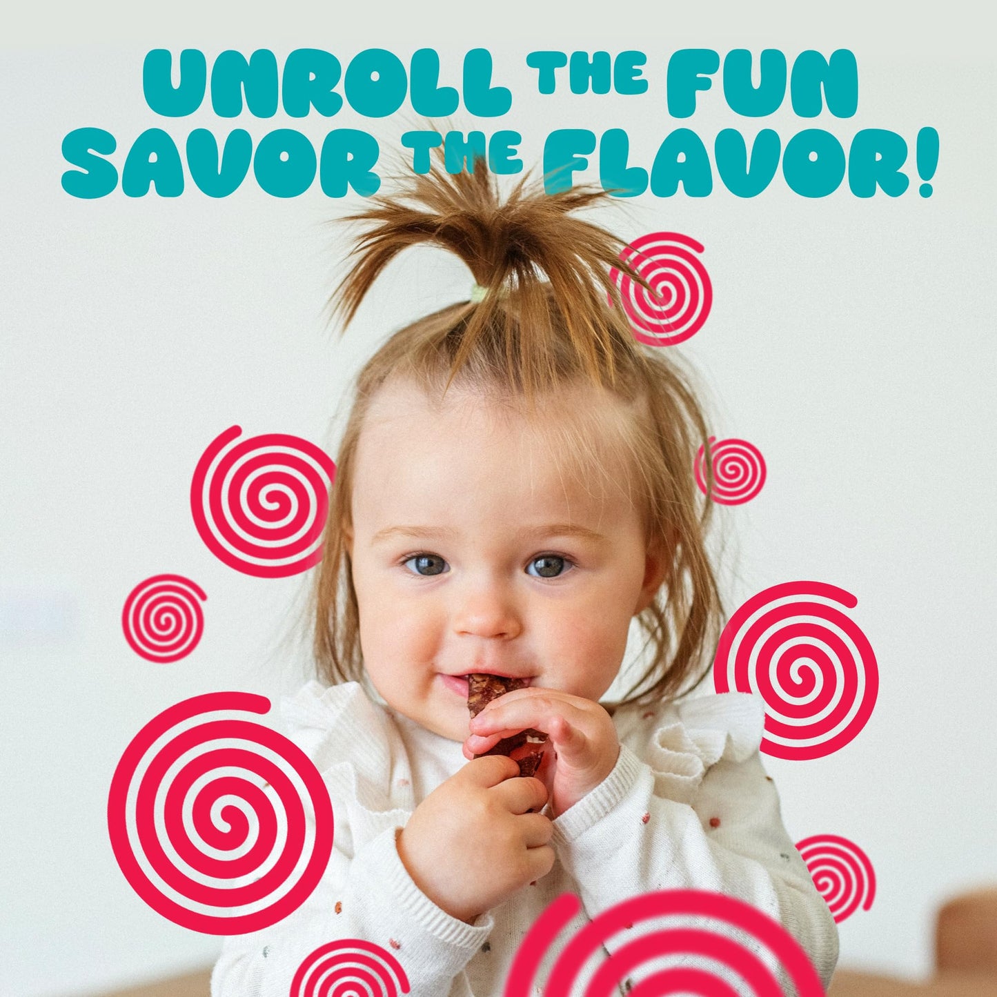 Fruit Rolls By Zest Delites, 100% Natural Healthy Fruit Snacks For Kids & Adults, Made From Real Raspberry Leather, Vegan, Schoo