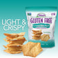 Miltons Craft Bakers Gluten Free Crispy Sea Salt Crackers - Baked Sea Salt Crackers, Non-GMO Project Verified, Certified Gluten