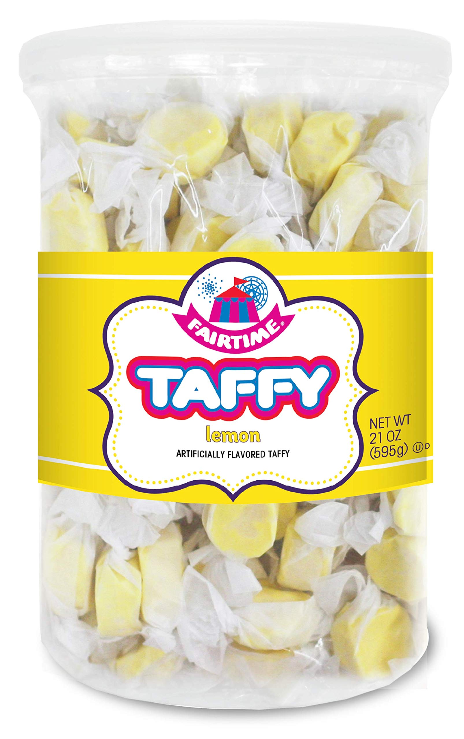 Fairtime Taffy Taffy Bulk, Candy Buffets, Lemon Taffy, Lemon Candy, Bulk Candy, Pinata Candy, Individually Wrapped Candy, Spring