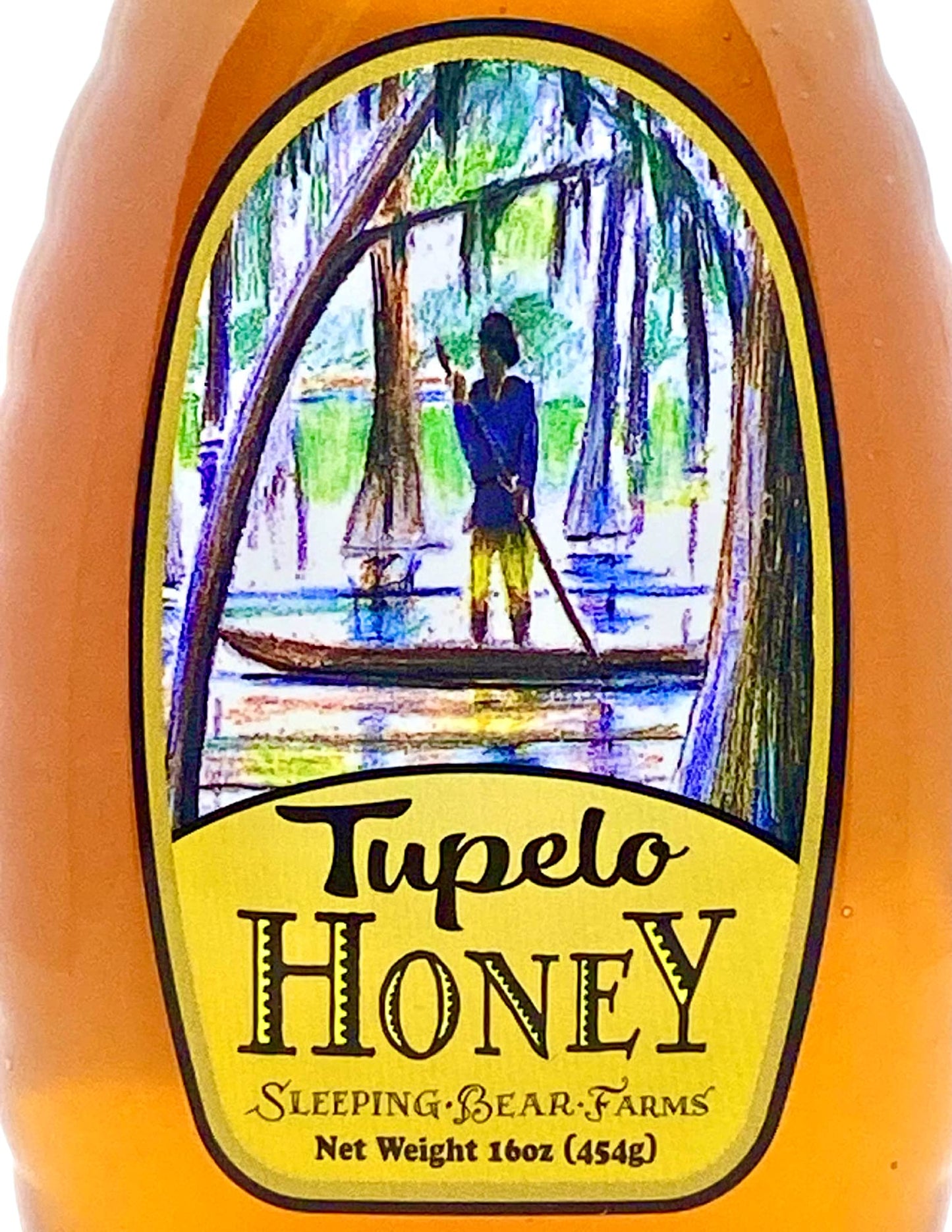 Sleeping Bear Farms Tupelo Honey - 16oz Bottle - Premium from Florida Apalachicola River Basin