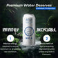 NEA Canned Water - Austrian Alps Spring Mineral Water in Aluminum Cans - Plastic Free BPA Free 16.9oz (1 Case - Pack of 12)