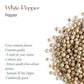 White Peppercorns Whole Pepper - White Peppercorn Spice - White Peppercorns For Grinder Whole White Pepper Peppercorns White Pep