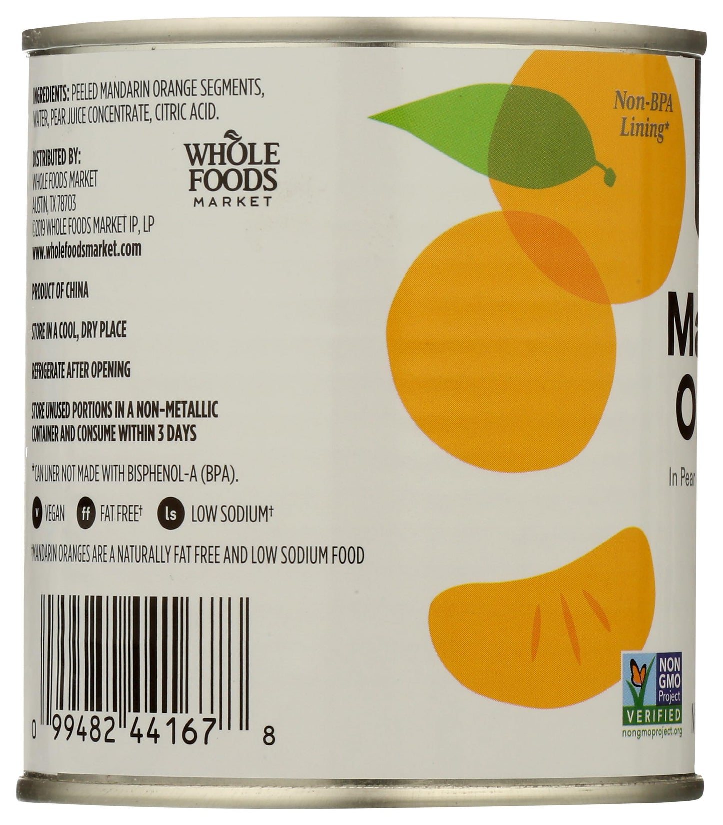 365 by Whole Foods Market, Oranges Mandarin, 10.5 Ounce
