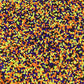 PhilaeEC Halloween Nonpareils Sprinkles, 2mm Mini Pearls for Cake Decoration, Cupcake Toppers, Cookie Baking, Halloween Supplies