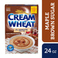 Cream Of Wheat Maple Brown Sugar Hot Cereal, 2 1/2 Minute Cook Time, 24 Ounce (Pack Of 12)