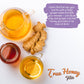 True Honey Teas Herbal Tea Bags - Caffeine Free, Organic Lemon Ginger - 24 Count