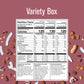 Heavenly Hunks Variety Gift Box 6oz Bags (6 Pack) - Oatmeal Chocolate Chip  Peanut Butter Chocolate & Brownie Bites