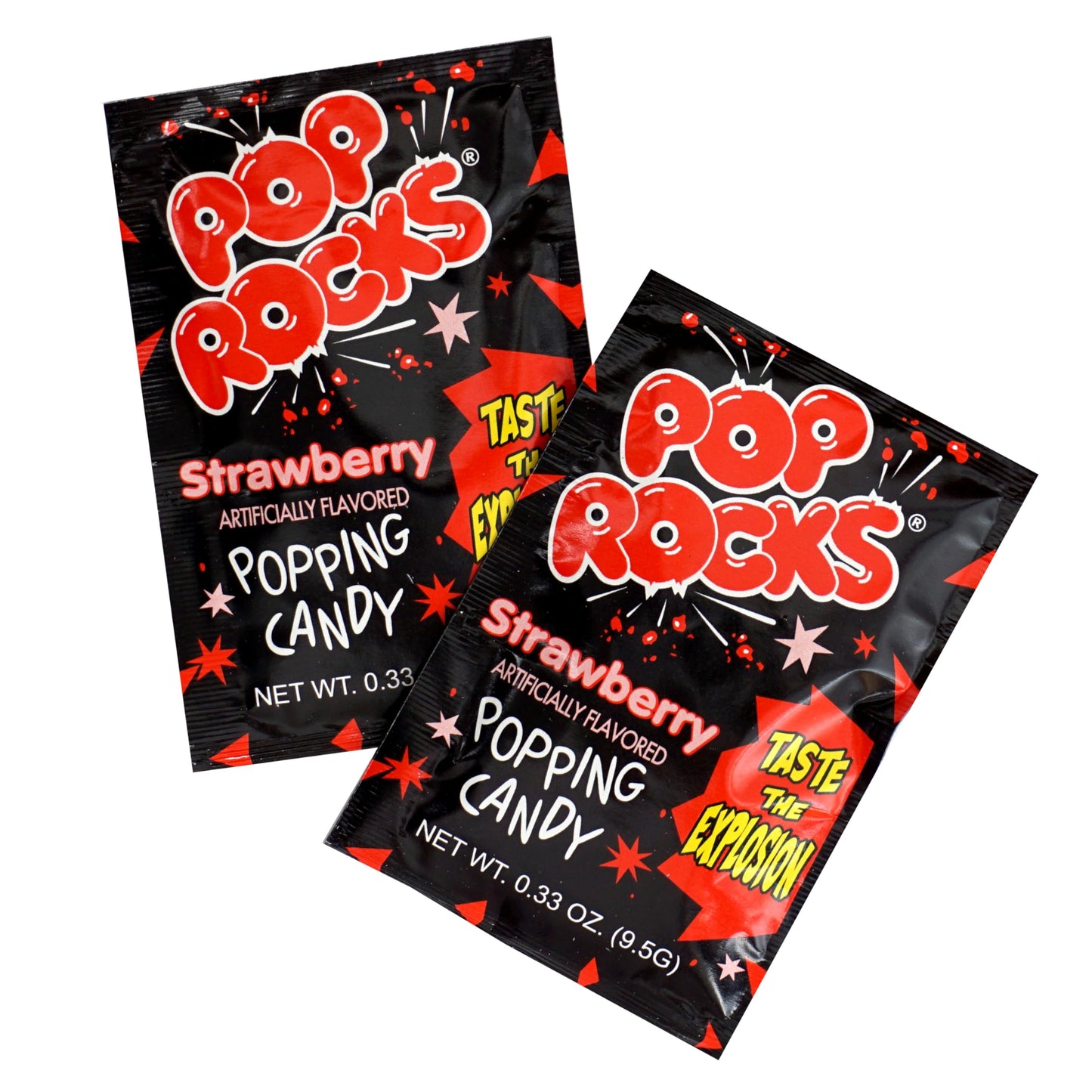 Pop Rocks Strawberry, 24 Pack, Popping Candy, Fun Candy