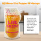 Olive My Pickle Probiotic Pickle Juice - 234 Ounces | 12 Pack Bundle Of Livebrine Aji Amarillo & Mango Pickle Juice With Natural