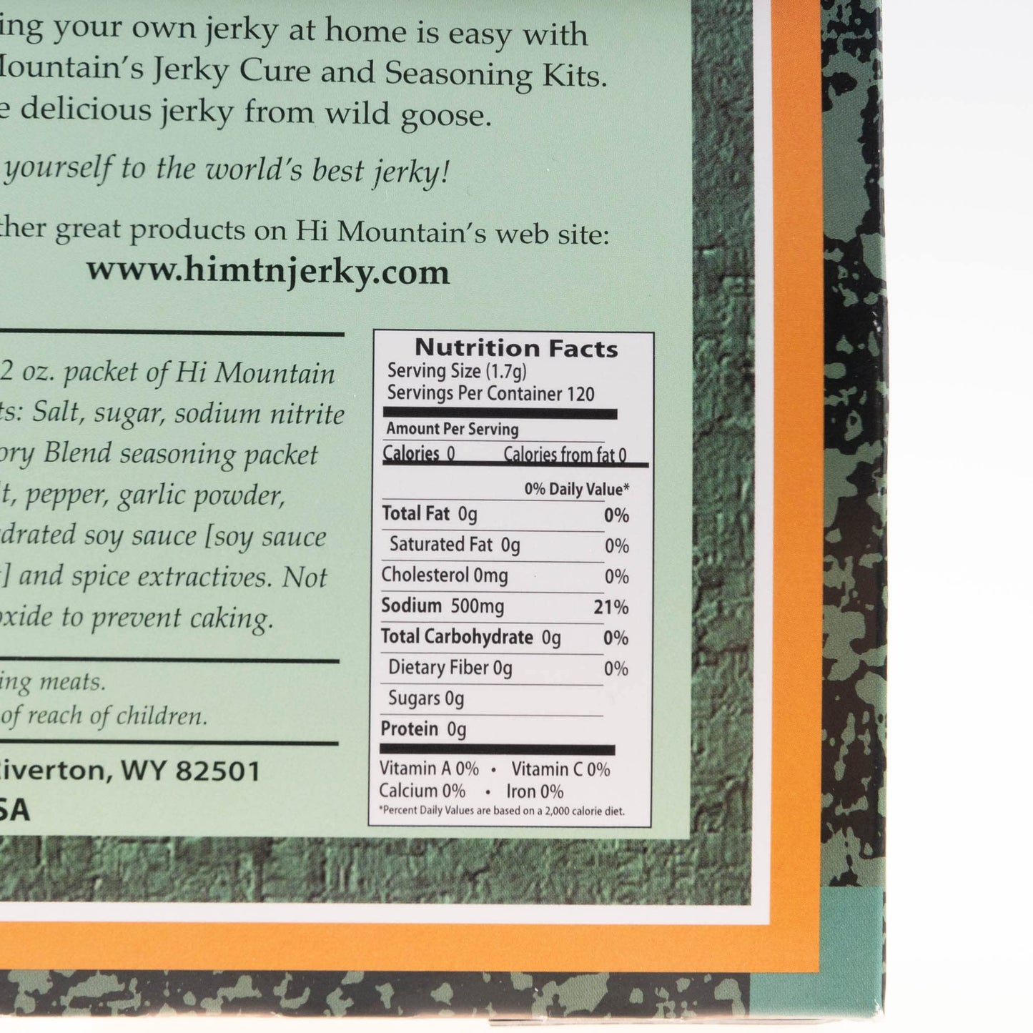 Hi Mountain Jerky Seasoning And Cure Kit | Goose Hickory Blend | Create Savory Homemade Beef Jerky | Great For Turkey, Chicken,