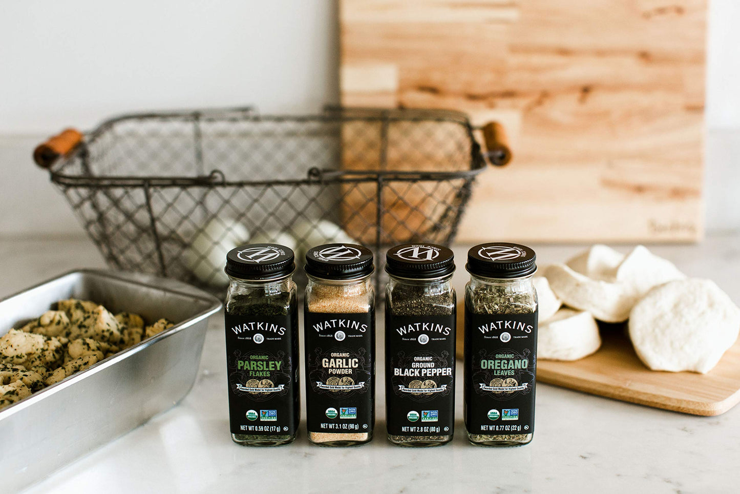 Watkins Gourmet Organic Oregano Leaves Spice Jar, 0.67 Ounce