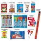 Foxy Fane 120 count Deluxe Snack Box - Ultimate Gift Care Package with Variety Assortment of Crackers, Cookies, Candy, Chips & o