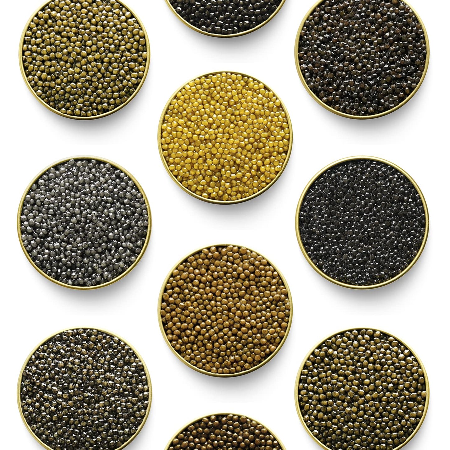 Markys Siberian Sturgeon Caviar - Premium Malossol Black Roe - 5.5 oz - Gourmet Seafood Treat