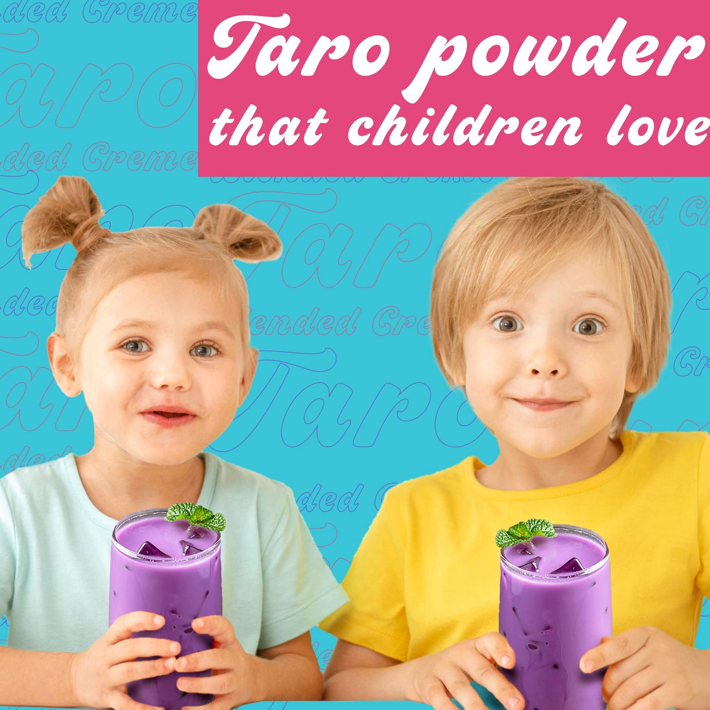 Taro Milk Tea Powder [3 Lbs] (45 Servings) Taro Powder For Bubble Tea. Taro Powder Bulk Format Bubble Tea Powder Suitable For Bo