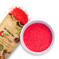 NY Spice Shop Red Sanding Sugar - 8 Ounce Edible Holiday Sprinkles for Baking and Decorating Christmas Desserts